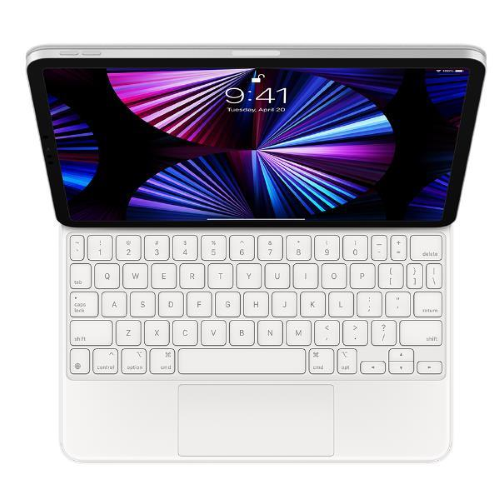APPLE iPAD PRO 11" (TERZA GEN.) E PER iPAD AIR (QUARTA GEN.) MAGIC KEYBOARD CUSTODIA E TASTIERA RETROILLUMINATA TRACKPAD IT BIANCO